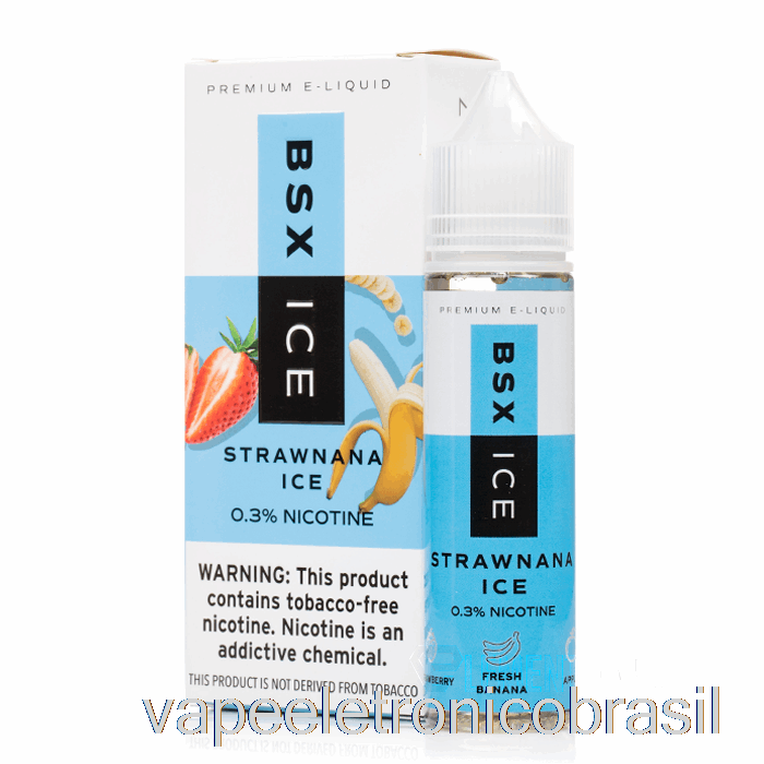 Vape Recarregável Palhanana Ice - Bsx Ice - 60ml 0mg